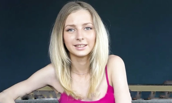 Русский Вудман кастинг с молоденькой девушкой Олей которая приехала с Москвы