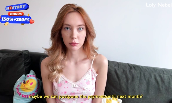 Милашка заплатила доктору за услуги - киской!