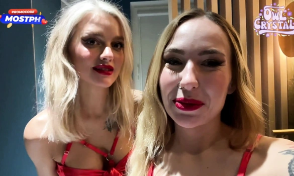 Кристал и Белла снялись в домашнем порно