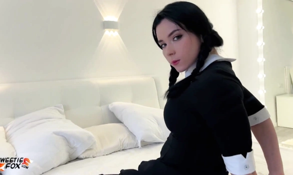 Супер секс с русской красоткой в чулках